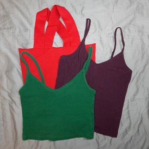 Forever21 crop bundle